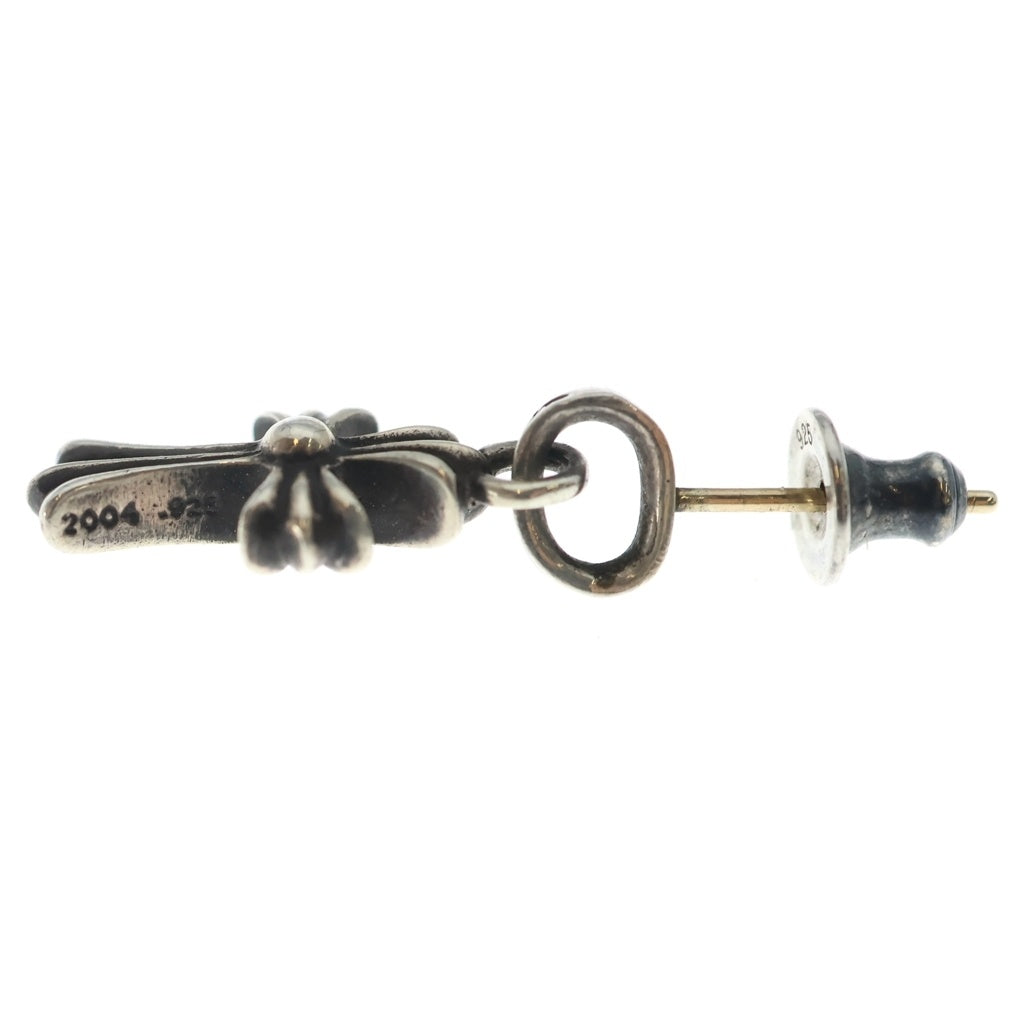 CHROME HEARTS(クロムハーツ) BBY F PPRCHN ベイビーファットクロス ドロップピアス シルバー BCA090