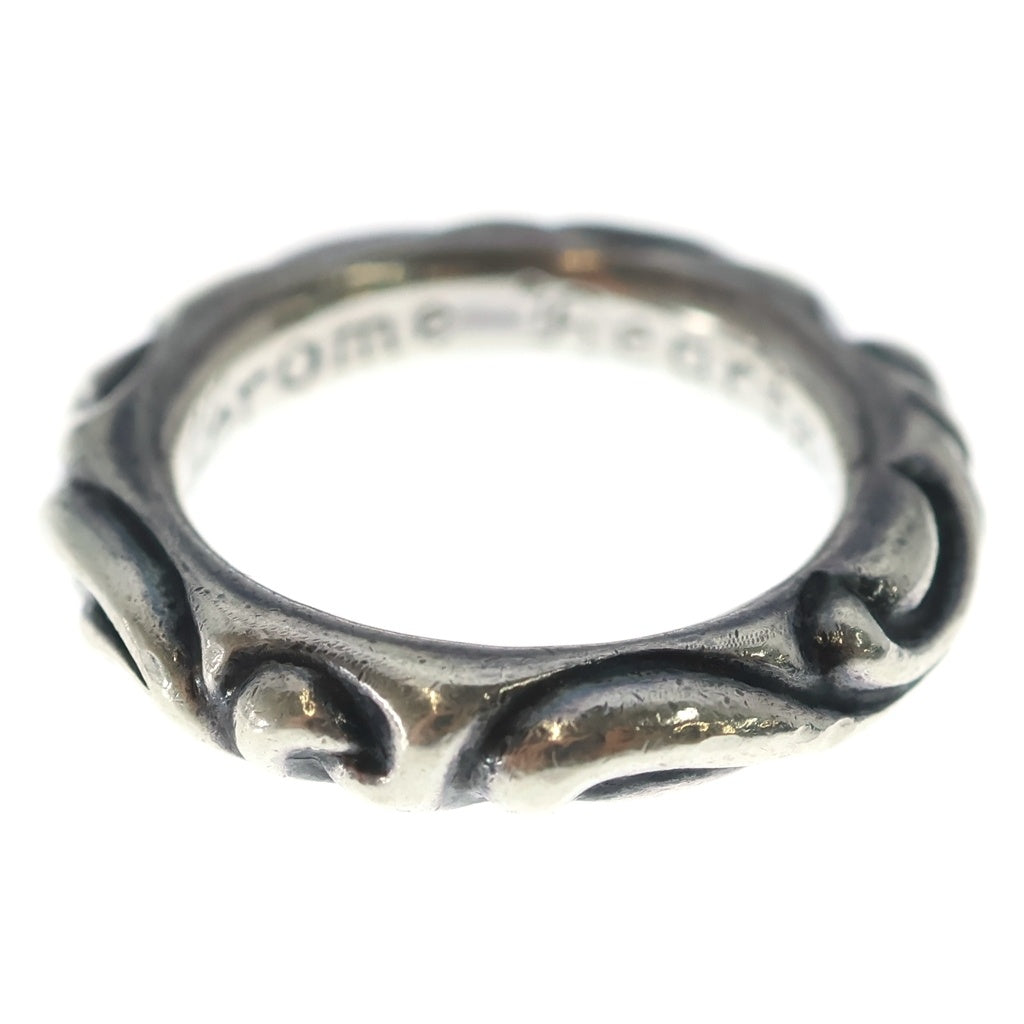 CHROME HEARTS(クロムハーツ) SCRL BAND スクロールバンド リング シルバー BCA351