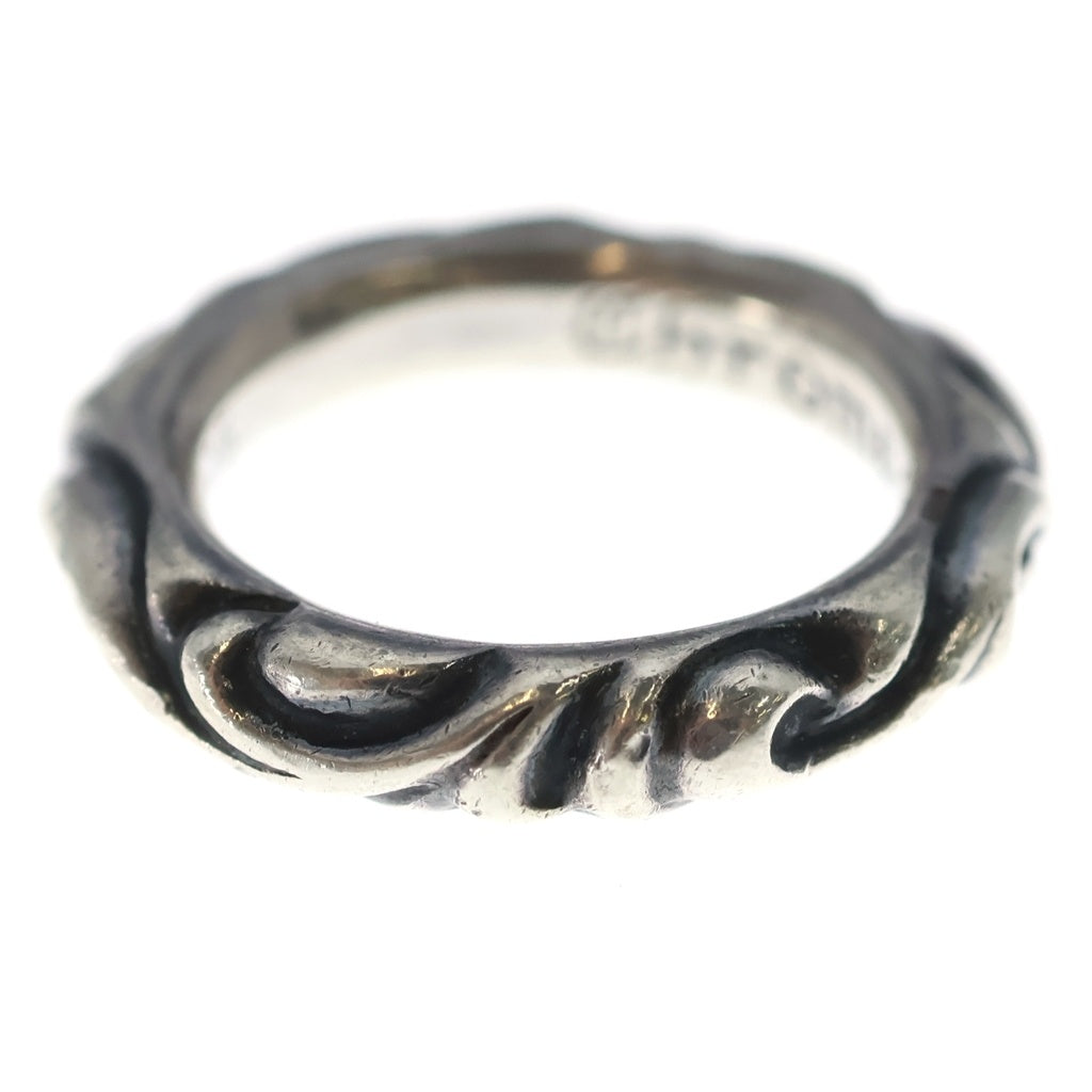 CHROME HEARTS(クロムハーツ) SCRL BAND スクロールバンド リング シルバー BCA351