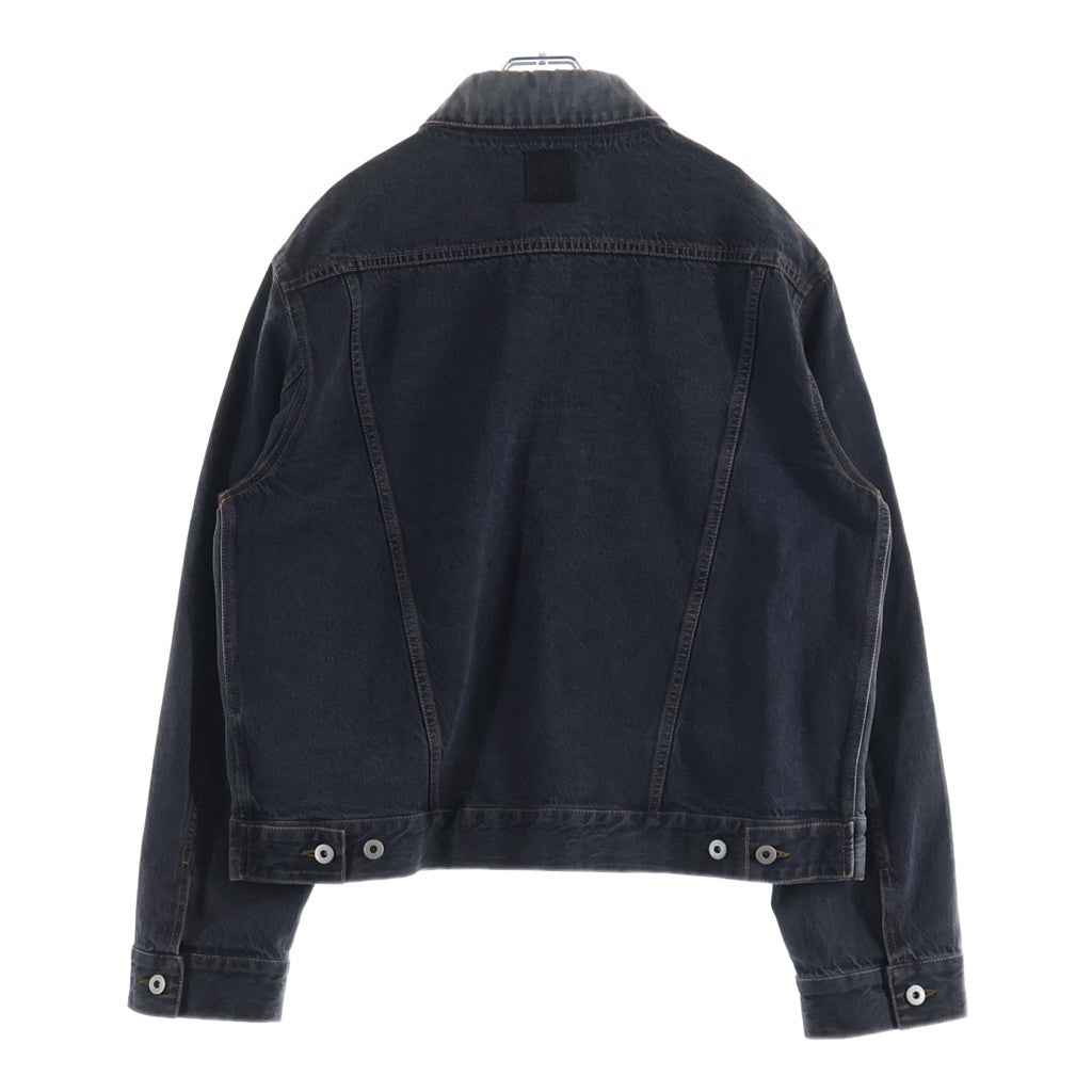 LOEWE(ロエベ) 22AW FADED DENIM JACKET コットン フェードデニムジャケット グレー H526Y50X08