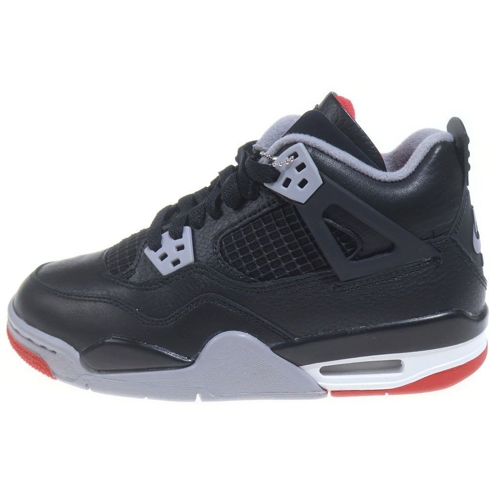 NIKE(ナイキ) AIR JORDAN 4 RETRO GS BRED REIMAGINED エアジョーダン4 レトロ ブレッド リイマジンド ハイカットスニーカー レディース ブラック US4Y/23cm FQ8213-006