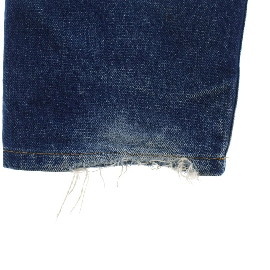 Levi's(リーバイス) 80S VINTAGE 505-0217 ボタン裏532 スモールE ヴィンテージ USA製 ジップフライ ストレートデニムパンツ インディゴ