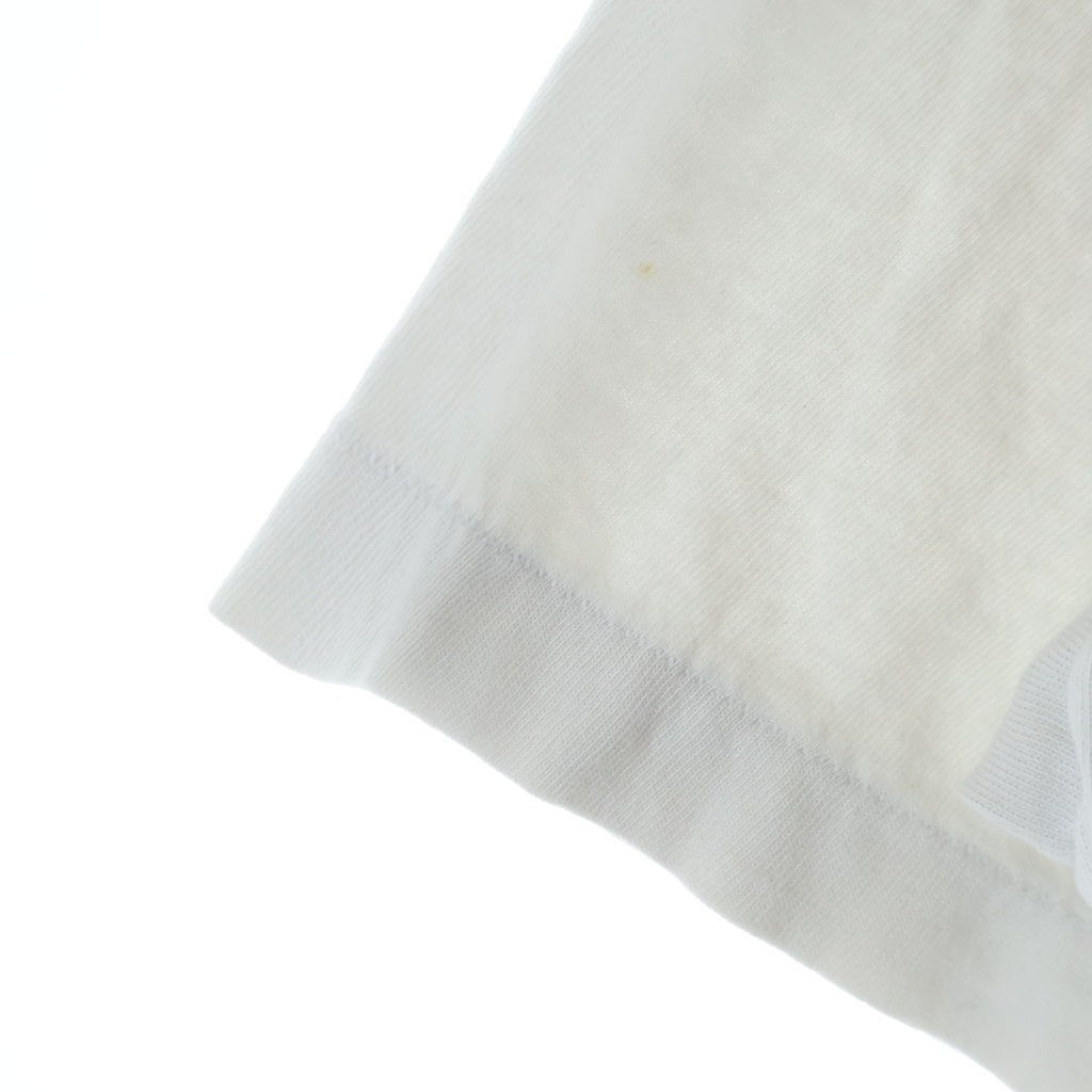 SAINT MICHAEL(セントマイケル) 25SS CALLA LILY ロバートメイプルソープ フォトプリント半袖Tシャツ ホワイト
