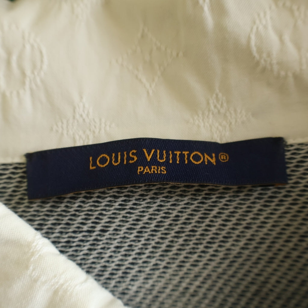 LOUIS VUITTON(ルイヴィトン) 26SS ボーダー 半袖ポロシャツ グリーン/ネイビー