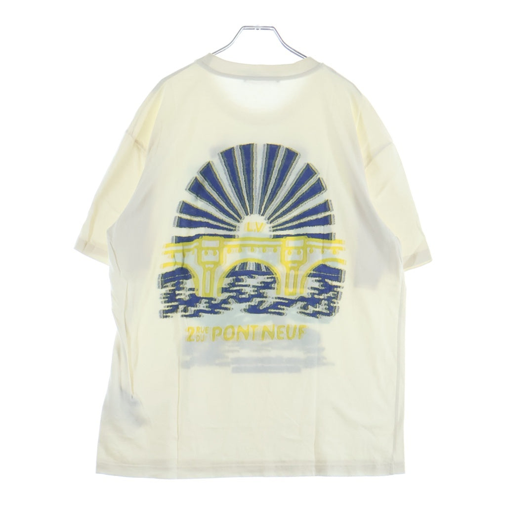 LOUIS VUITTON(ルイヴィトン) 24SS インターシャグラフィックコットンTシャツ ホワイト