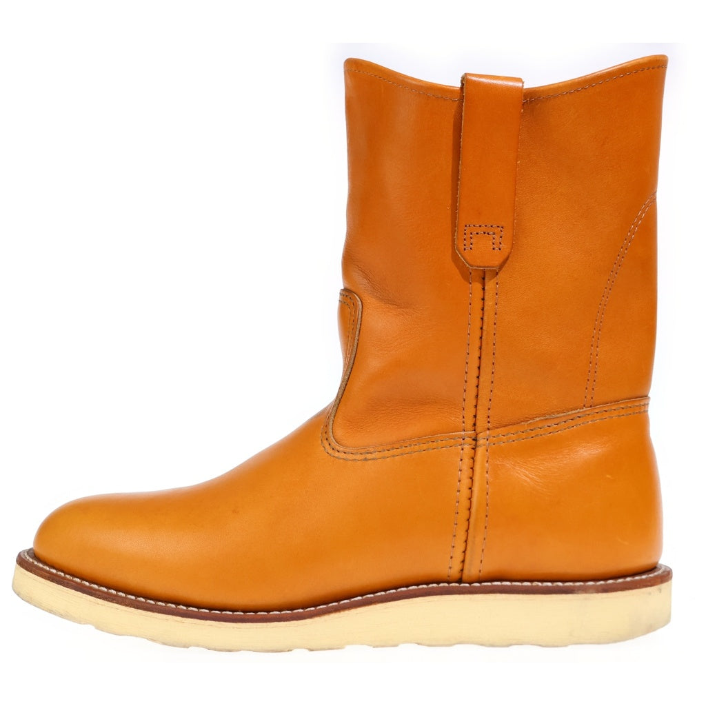 RED WING(レッド ウイング) 9866 PECOS BOOTS ペコスブーツ 復刻犬タグ ハイカットレザーブーツ ブラウン