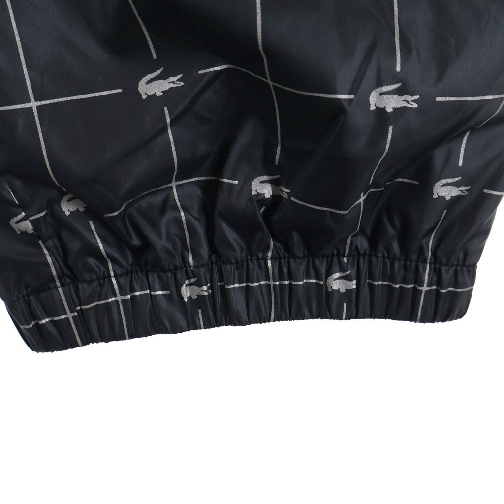 SUPREME(シュプリーム) 18SS ×LACOSTE L!VE Reflective Grid Nylon Track Pant ラコステ リフレクティブグリッド トラックパンツ ブラック