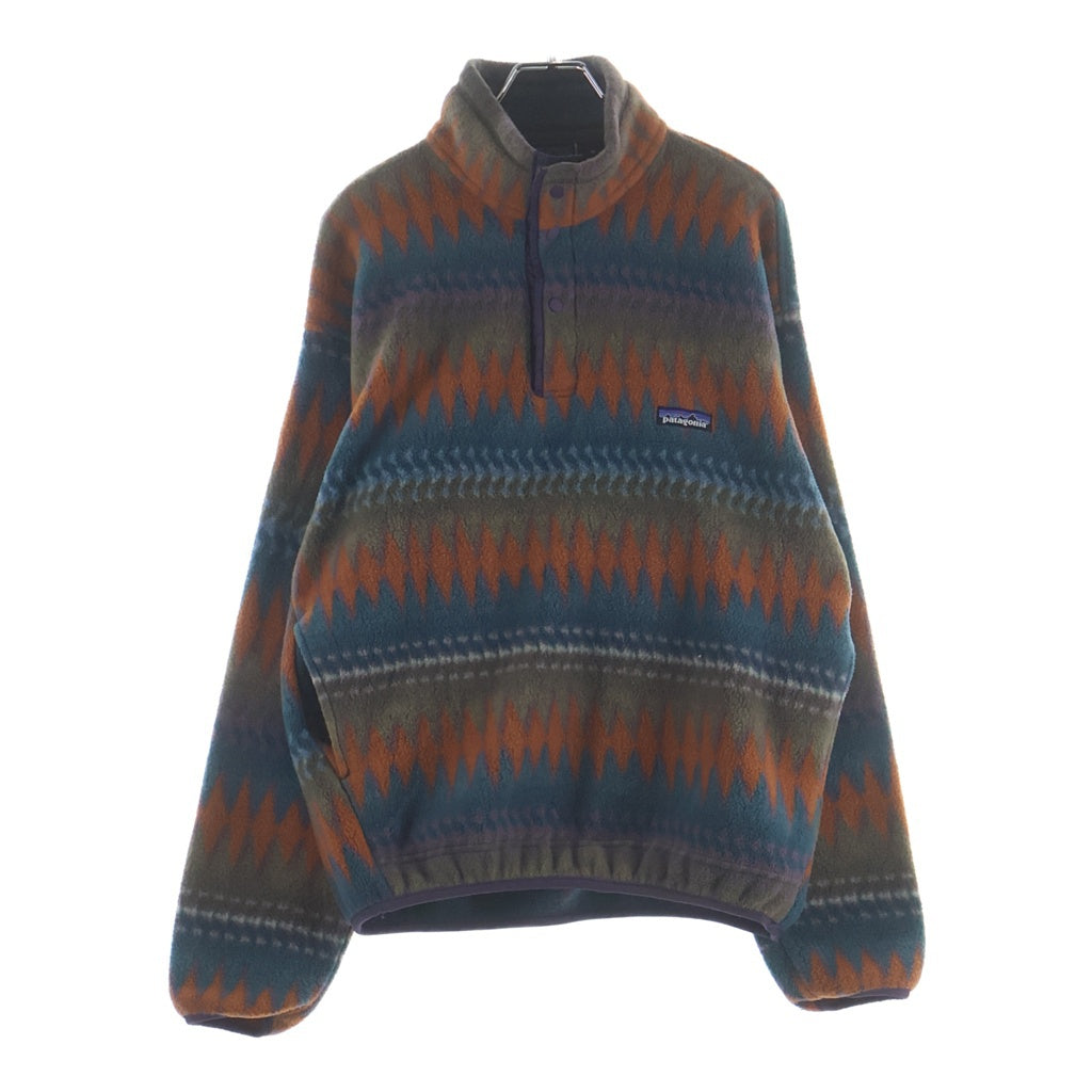 PATAGONIA(パタゴニア) 96年製 LIGHTWEIGHT SYNCHILLA SNAP-T ミネハハ ライトウェイト シンチラスナップT プルオーバーフリースジャケット ブラウン