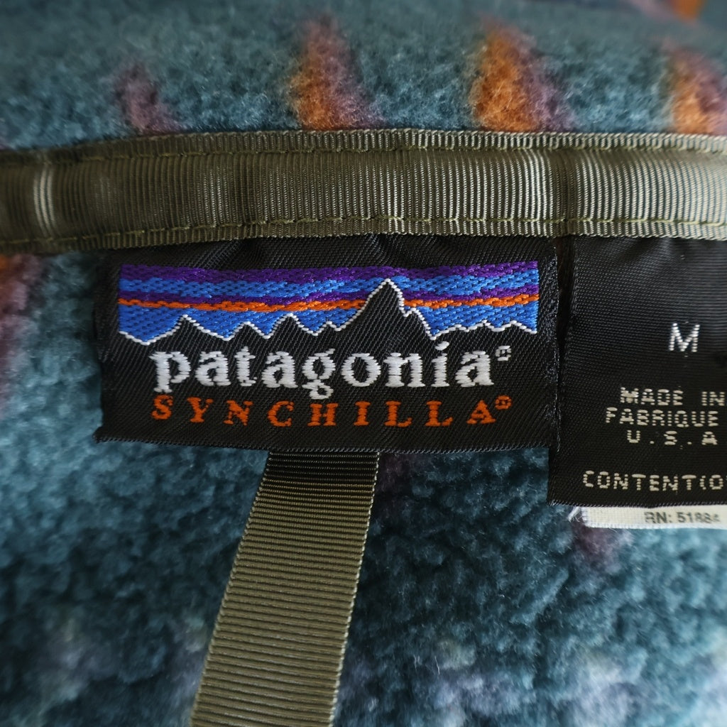PATAGONIA(パタゴニア) 96年製 LIGHTWEIGHT SYNCHILLA SNAP-T ミネハハ ライトウェイト シンチラスナップT プルオーバーフリースジャケット ブラウン