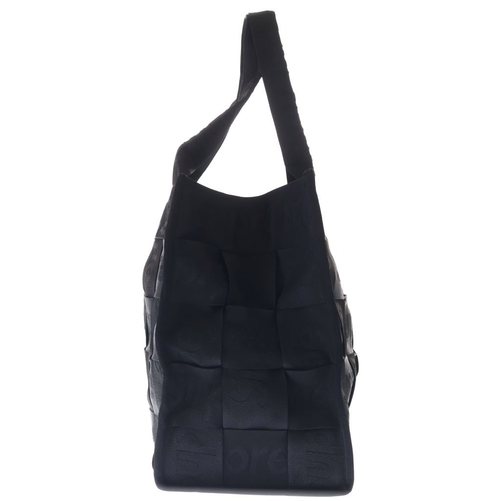 SUPREME(シュプリーム) 23SS Woven Large Tote ウーヴンラージトート トートバッグ ブラック