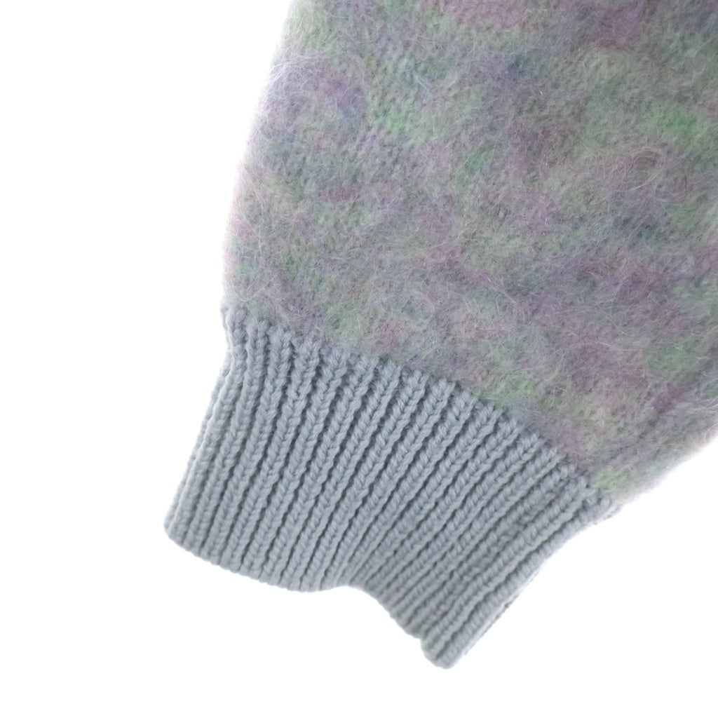 Acne Studios(アクネ ストゥディオズ) 21AW ウールモヘヤカーディガン ブルー FN-WN-KNIT000515 レディース