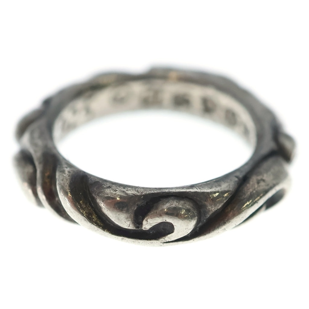 CHROME HEARTS(クロムハーツ) SCRL BAND スクロールバンド リング シルバー BCA351 レディース
