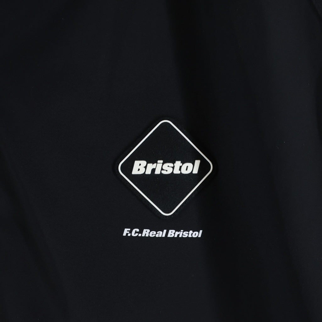 F.C.R.B./F.C.Real Bristol/FCRB(エフシーアールビー/エフシーレアルブリストル) 23 FLIGHT SUITIT JACKET トゥエンティスリー フライトスーツ ジャケット ナイロンジャケット ブラック FCRB-222132