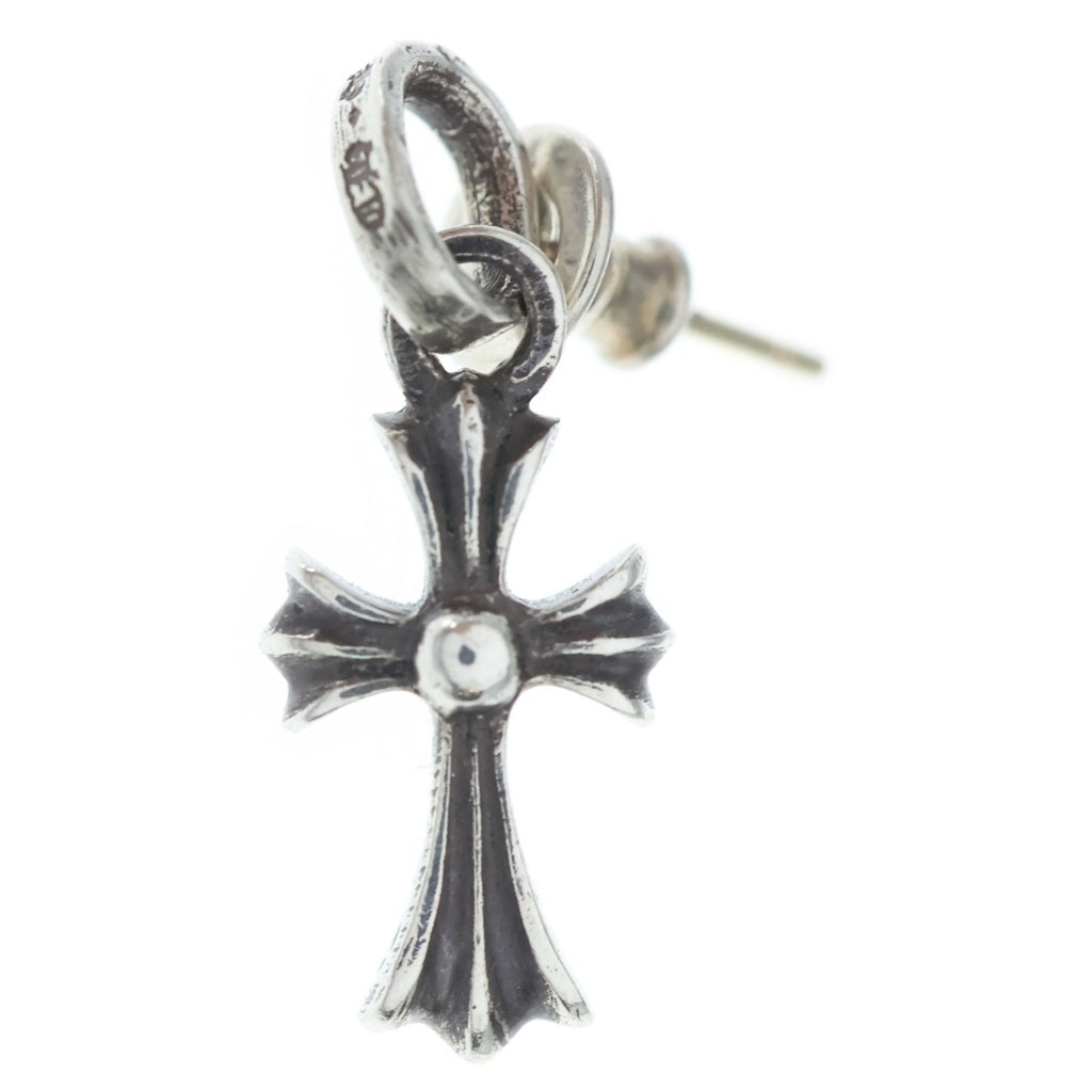 CHROME HEARTS(クロムハーツ) BBY F PPRCHN ベイビーファットクロス ドロップピアス シルバー BCA090
