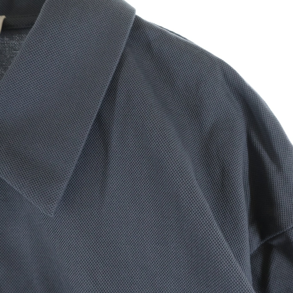 The CLASIK(ザクラシック) 24SS CLASSIC POLO SHIRTS クラシック コットン 半袖ポロシャツ グレー CKCS-070