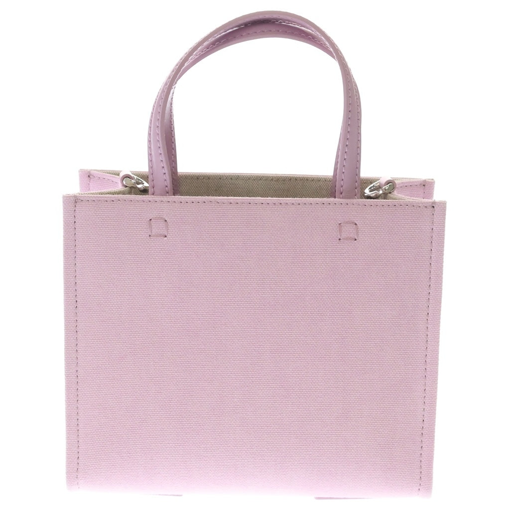 GIVENCHY(ジバンシィ) MINI G SHOPPING TOTE ミニジー ショッピングトート 2WAYトートバッグ ショルダーバッグ ピンク KUH0293 レディース