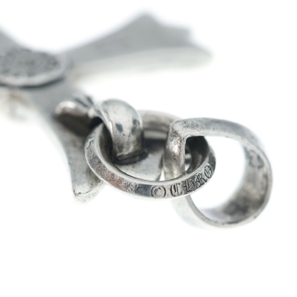 CHROME HEARTS(クロムハーツ) CH CRS LG W/BALE Wベイル ラージCHクロスペンダントトップ シルバー BCA215