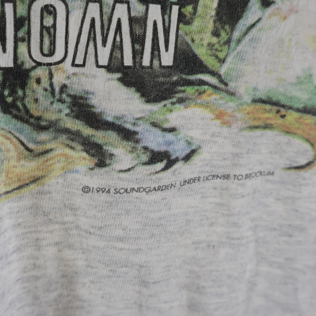 VINTAGE(ヴィンテージ) 90S VINTAGE 1994 SOUNDGARDEN SUPER UNKOWN ヴィンテージ サウンドガーデン スーパーアンノウン クルーネック半袖Tシャツ カットソー ライトグレー