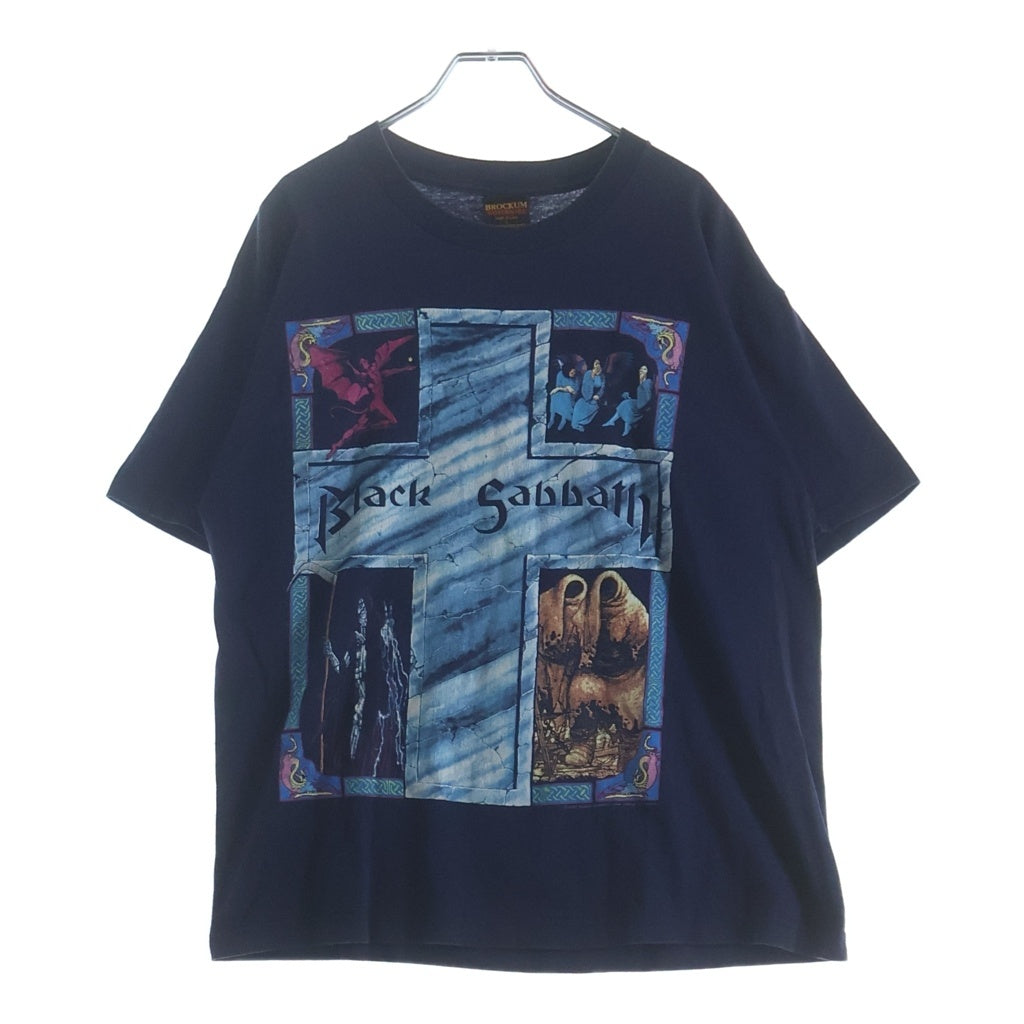 VINTAGE(ヴィンテージ) 90S VINTAGE BLACK SABBATH 4 DESIGN ヴィンテージ ブラックサバス クルーネック半袖Tシャツ カットソー ネイビー
