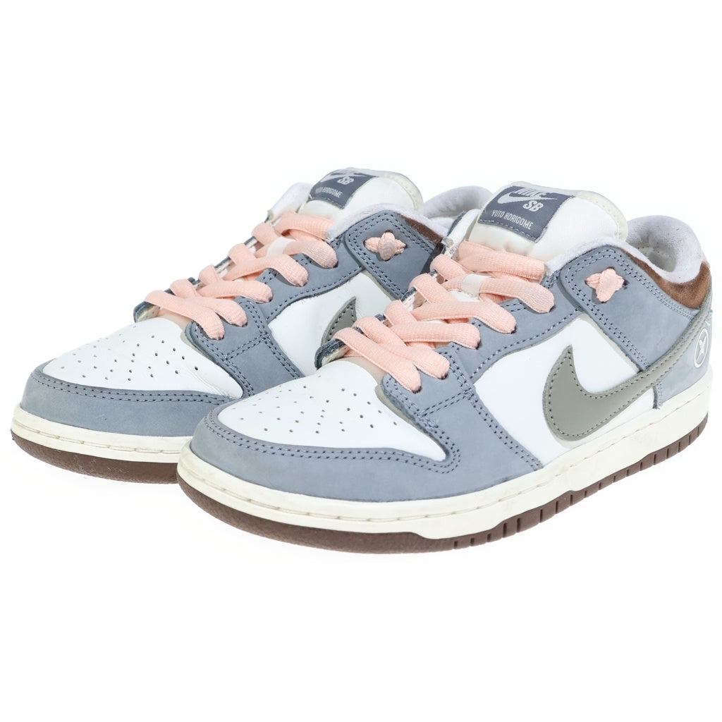 NIKE SB(ナイキエスビー) ×YUTO HORIGOME DUNK LOW PRO 堀米 雄斗 ダンク プロ ローカットスニーカー グレー/ホワイト US7/25cm FQ1180-001