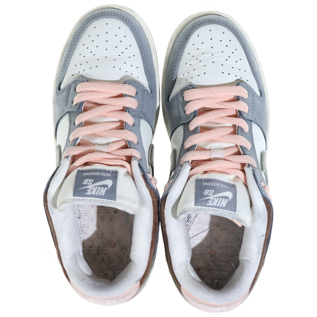 NIKE SB(ナイキエスビー) ×YUTO HORIGOME DUNK LOW PRO 堀米 雄斗 ダンク プロ ローカットスニーカー グレー/ホワイト US7/25cm FQ1180-001