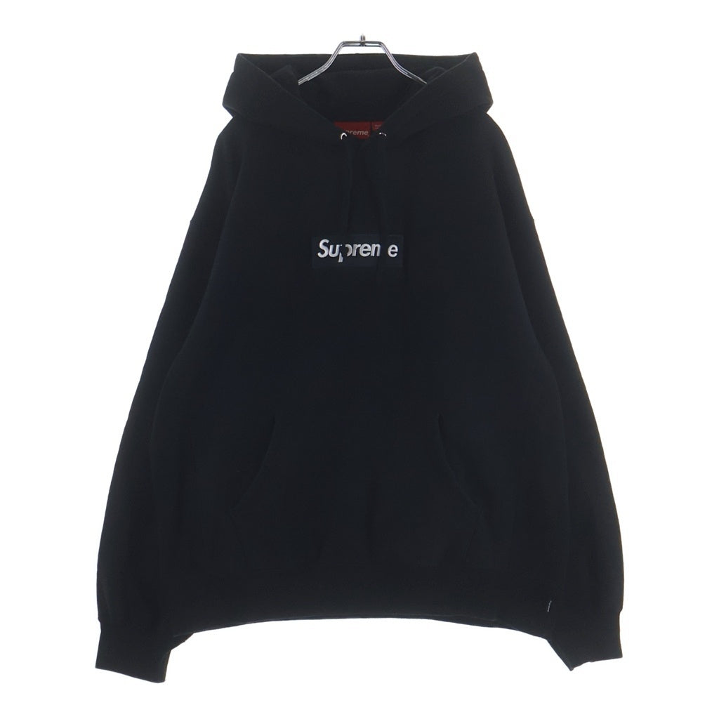SUPREME(シュプリーム) 23AW Box Logo Hooded Sweatshirt ボックスロゴ プルオーバー パーカー コットン ブラック