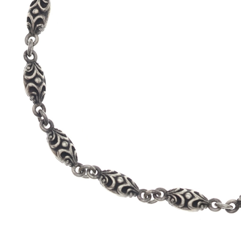 STANLEY GUESS(スタンリーゲス) コクーンシルエット ネックレスチェーン シルバー