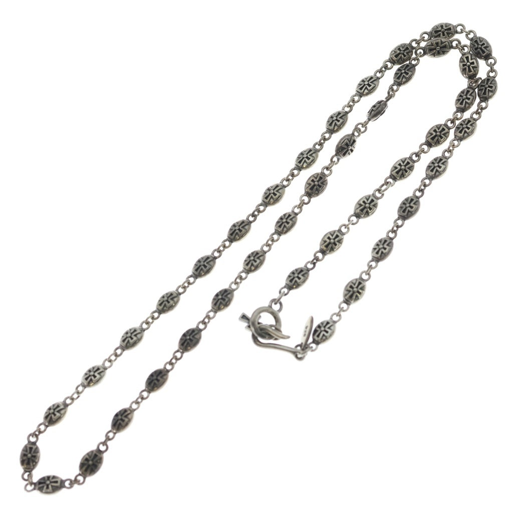 Justin Davis(ジャスティンデイヴィス) HEAVY CROSS CHAIN QE2 ヘビークロスモチーフ ネックレスチェーン シルバー