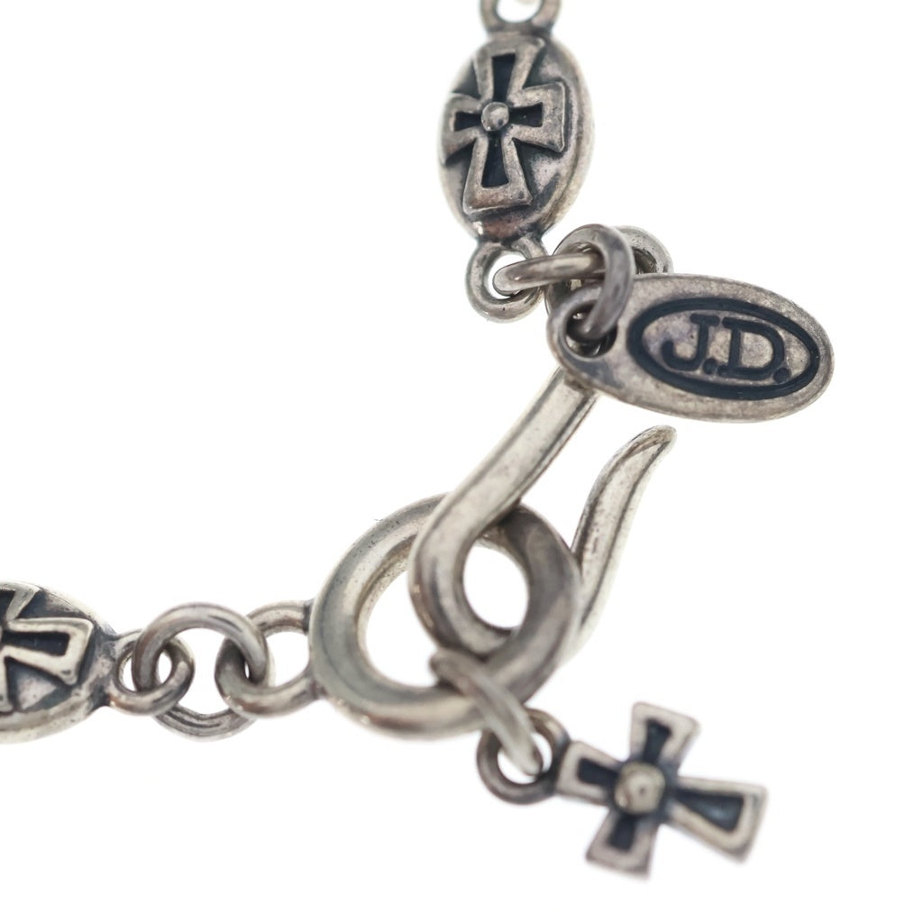Justin Davis(ジャスティンデイヴィス) HEAVY CROSS CHAIN QE2 ヘビークロスモチーフ ネックレスチェーン シルバー