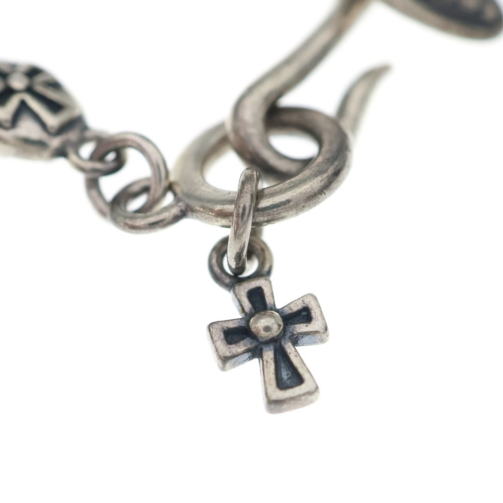Justin Davis(ジャスティンデイヴィス) HEAVY CROSS CHAIN QE2 ヘビークロスモチーフ ネックレスチェーン シルバー