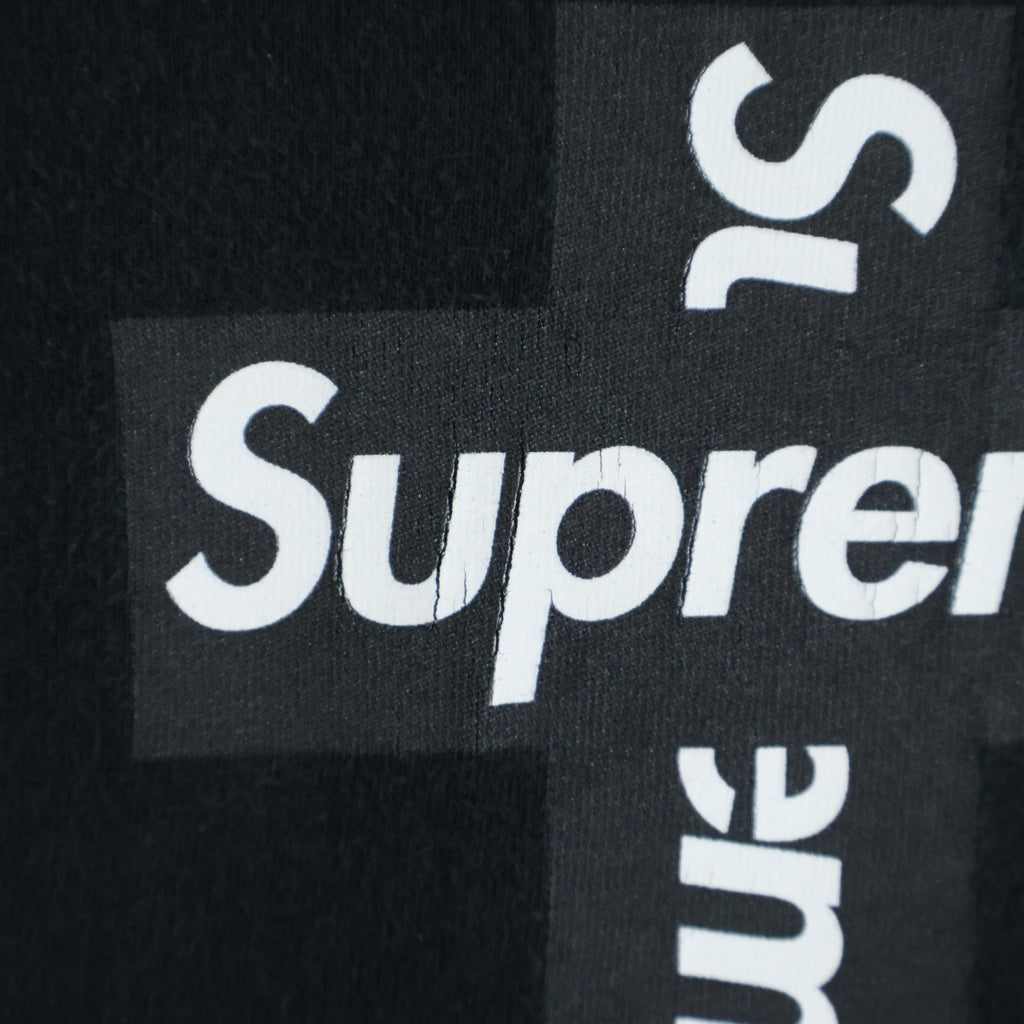 SUPREME(シュプリーム) 20AW Cross Box Logo Tee クロスボックスロゴ プリントTシャツ 半袖クルーネックカットソー ブラック