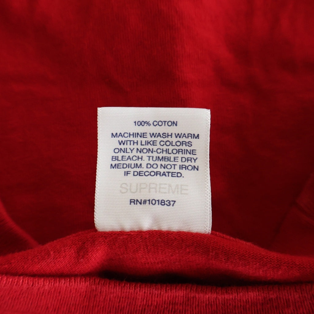 SUPREME(シュプリーム) 23SS Tonal Box Logo Tee トーナル ボックスロゴプリントTシャツ 半袖クルーネックカットソー レッド