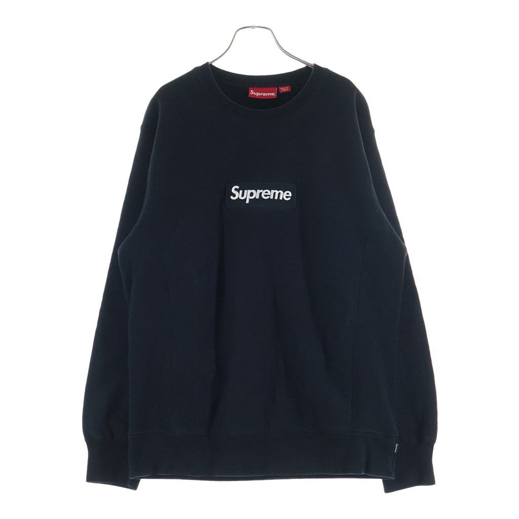 SUPREME(シュプリーム) 18AW Box Logo Crewneck ボックスロゴ クルーネックスウェットトレーナー ブラック