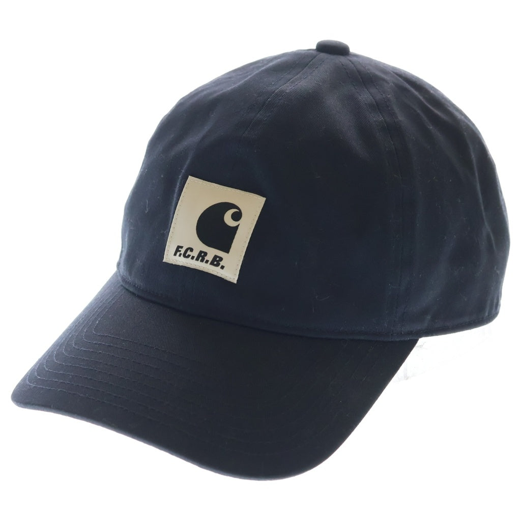 F.C.R.B./F.C.Real Bristol/FCRB(エフシーアールビー/エフシーレアルブリストル) 26SS ×CARHARTT WIP CAP カーハートウィップ 6パネル ベースボールキャップ 帽子 ネイビー FCRB-260129