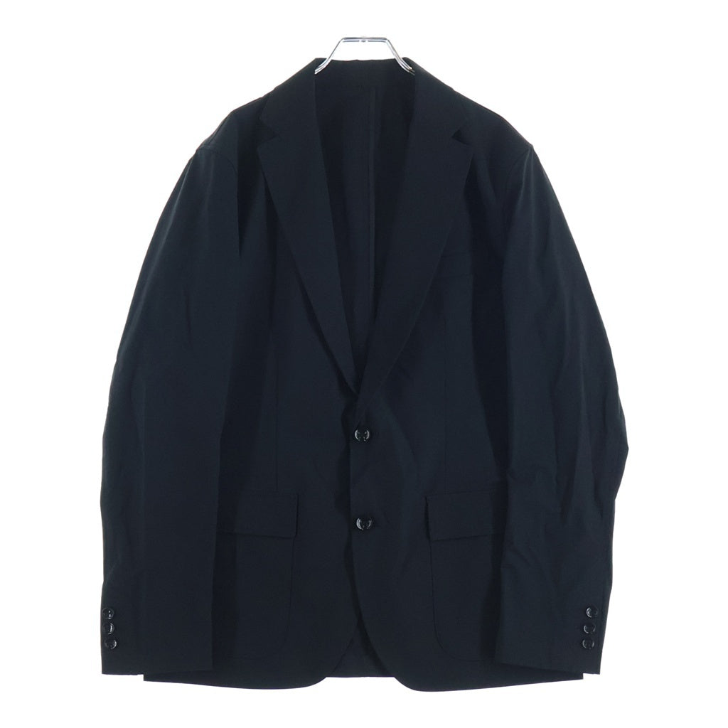 SOPHNET.(ソフネット) 25SS 2WAY STRETCH PACKABLE 2BUTTON JACKET ツーウェイ ストレッチ パッカブル シングルテーラードジャケット ブラック SOPH-250027