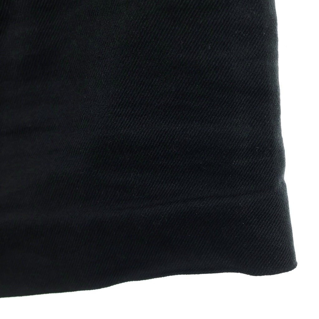 BLACK COMME des GARCONS(ブラックコムデギャルソン) 22SS AD2021 サルエルパンツ ゴムウエスト ブラック 1I-P015