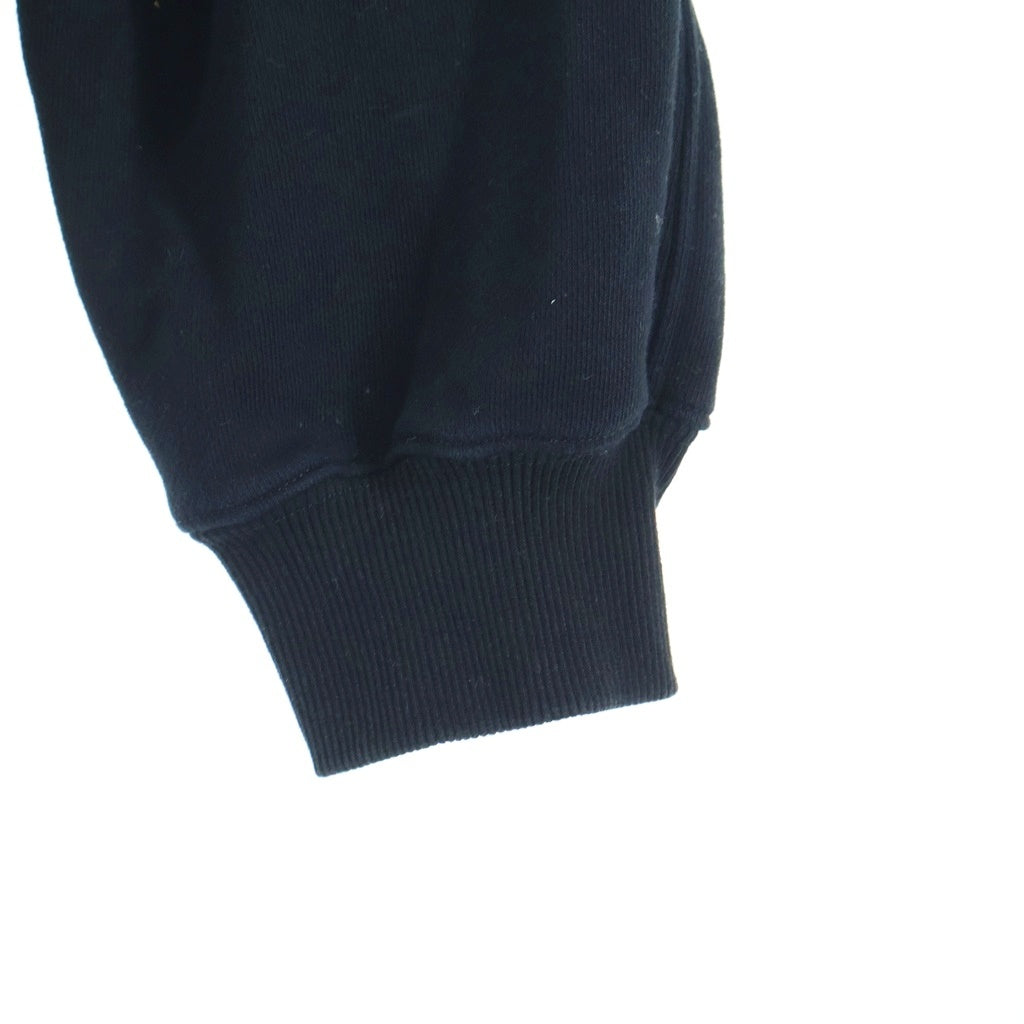 NEIGHBORHOOD(ネイバーフッド) 23AW ×DELUXE SWEATSHIRT LS ロゴプリント デラックス クルーネックスウェット トレーナー ブラック 23244DDN-CSM01S