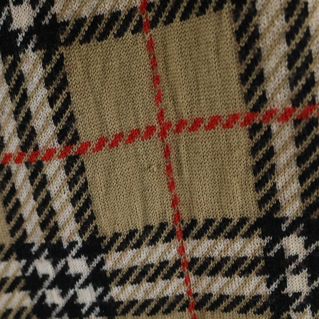BURBERRY(バーバリー) ノヴァチェック ニットハーフパンツ ベージュ 8021341