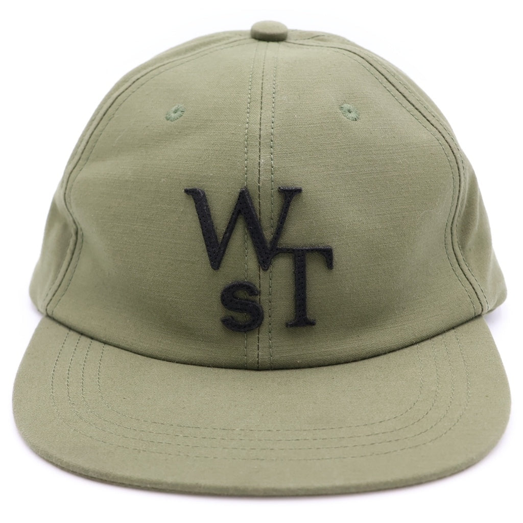 WTAPS(ダブルタップス) ×sacai Cotton Back Satin Cap サカイ コットン バックサテン キャップ 帽子 カーキ 25-0931S