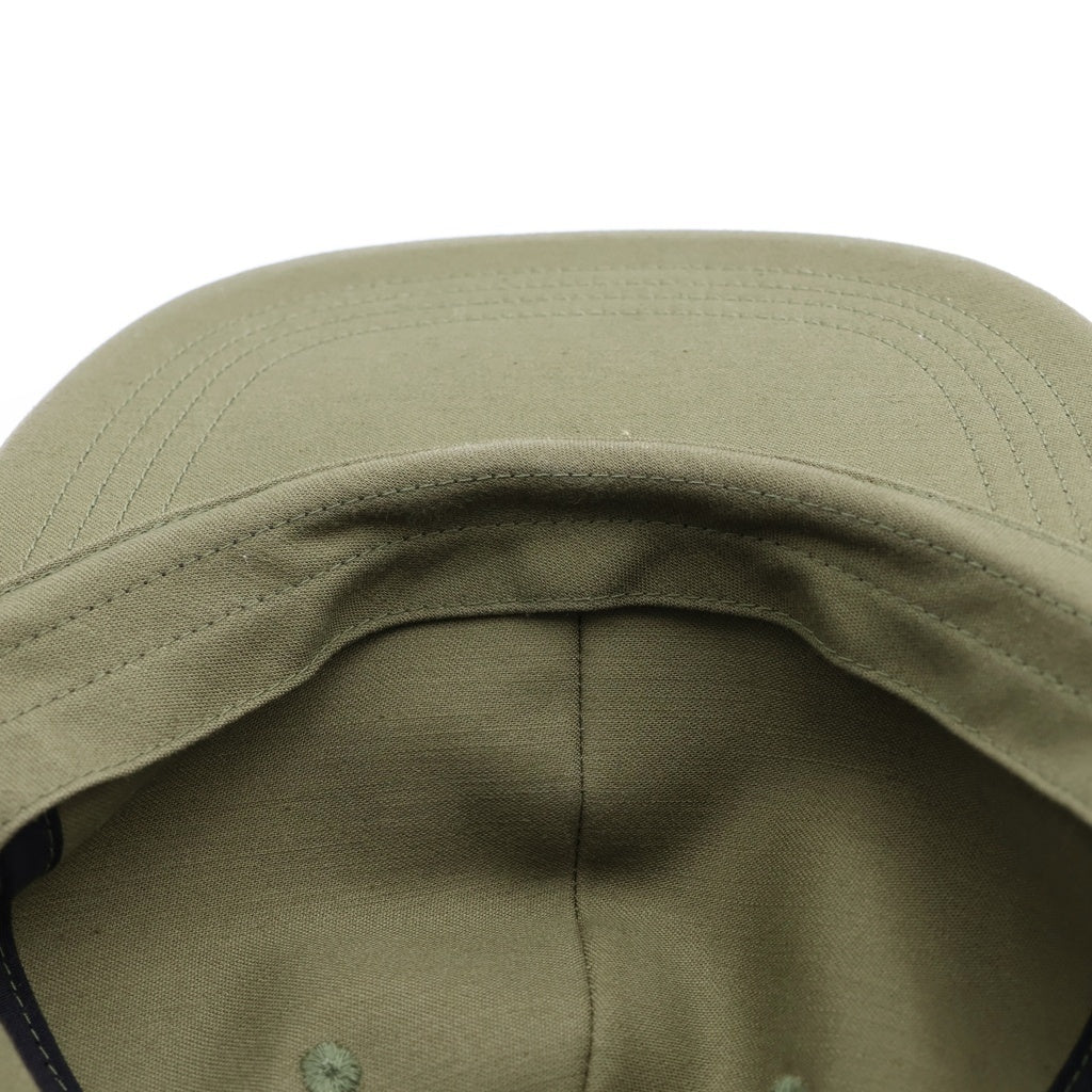 WTAPS(ダブルタップス) ×sacai Cotton Back Satin Cap サカイ コットン バックサテン キャップ 帽子 カーキ 25-0931S