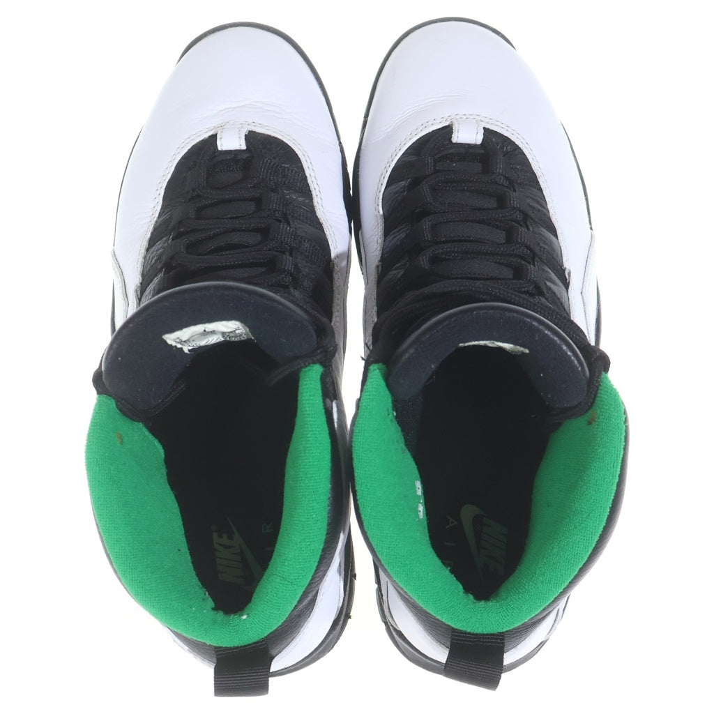 NIKE(ナイキ) AIR JORDAN 10 RETRO SEATTLE エアジョーダン10 レトロ シアトル ハイカットスニーカー ホワイト/ブラック US9.5/27.5cm 310806-137