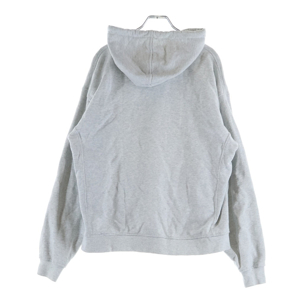 KITH(キス) 20AW ×BMW M SPORT LOGO HOODIE スポーツロゴエンブロイダリー プルオーバーフーデッドパーカー グレー KH2588