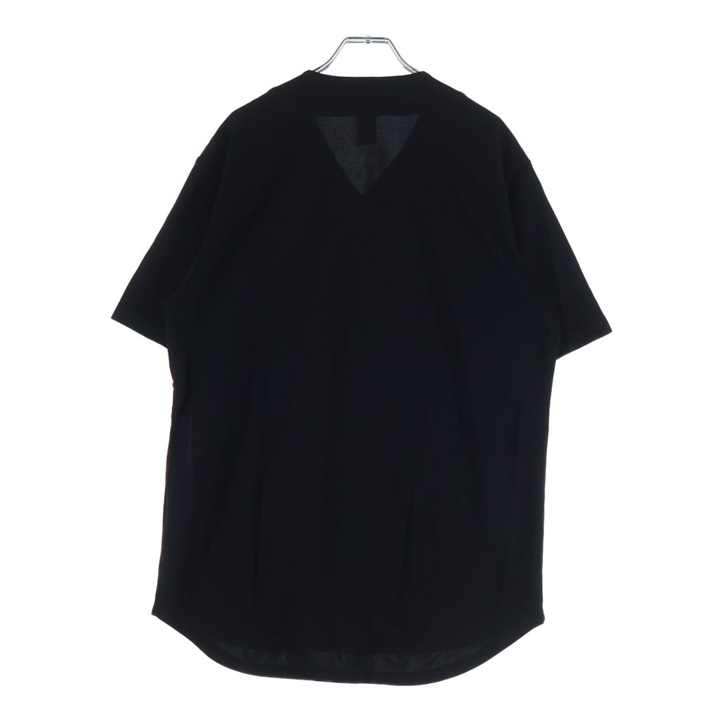 SUPREME(シュプリーム) 17AW Snake Script Logo Baseball Jersey スネークスキンロゴ ベースボールシャツ ブラック