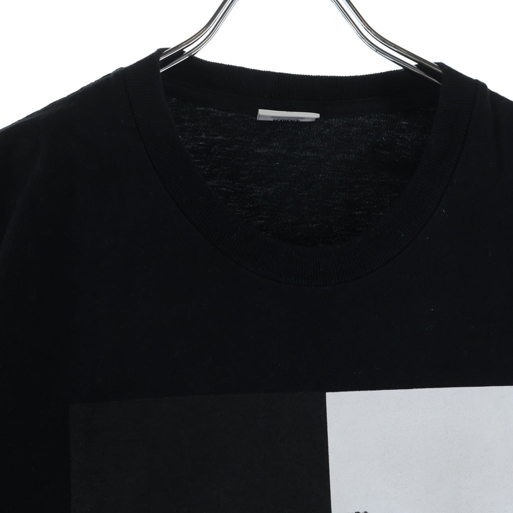 SUPREME(シュプリーム) 17AW Scarface Split Tee スカーフェイススプリット フリントプリントTシャツ 半袖クルーネックカットソー ブラック