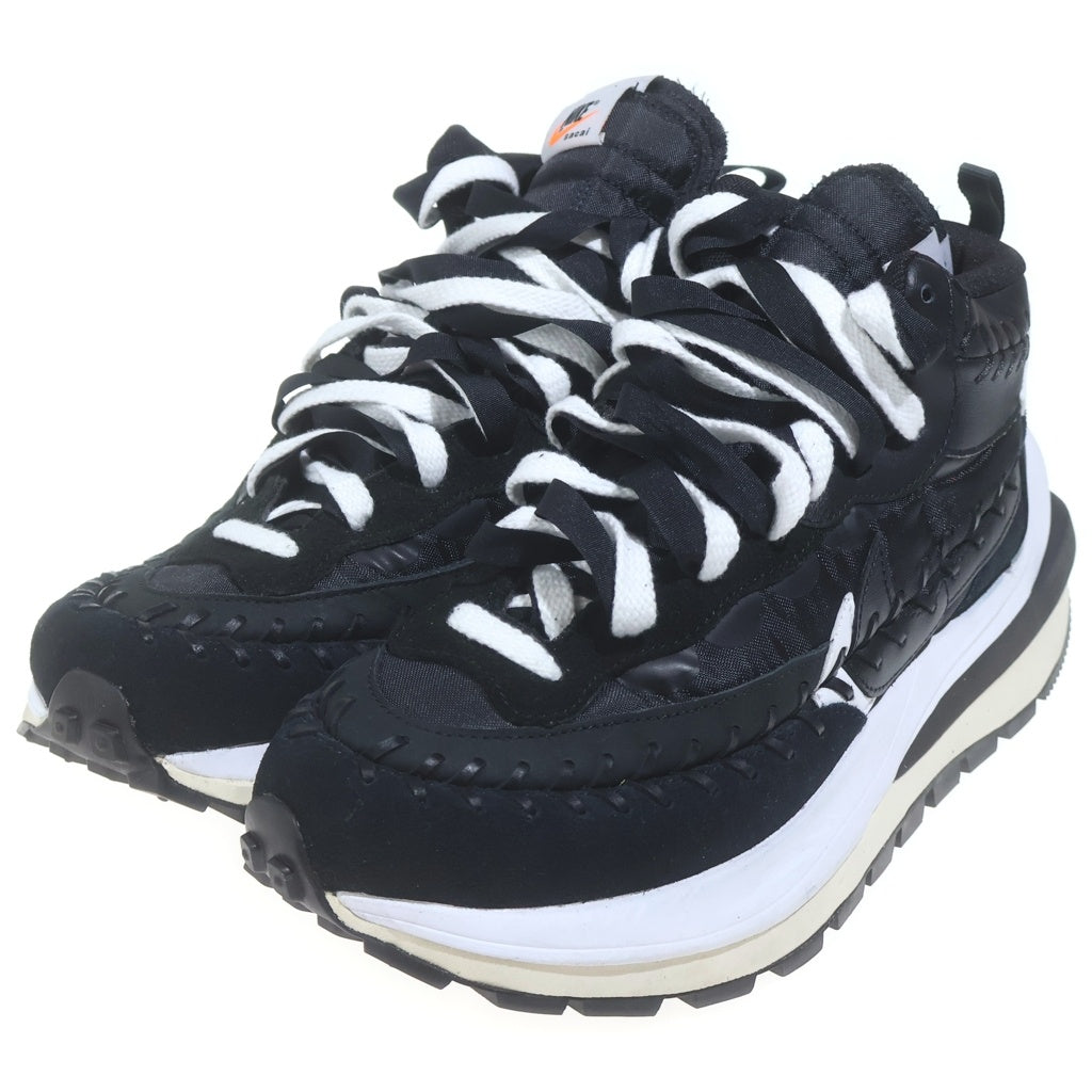 NIKE(ナイキ) ×SACAI ×JEAN-PAUL GAULTIER VAPORWAFFLE サカイ ジャンポールゴルチエ ヴェイパーワッフル ミッドカットスニーカー ブラック US9/27cm DH9186-001
