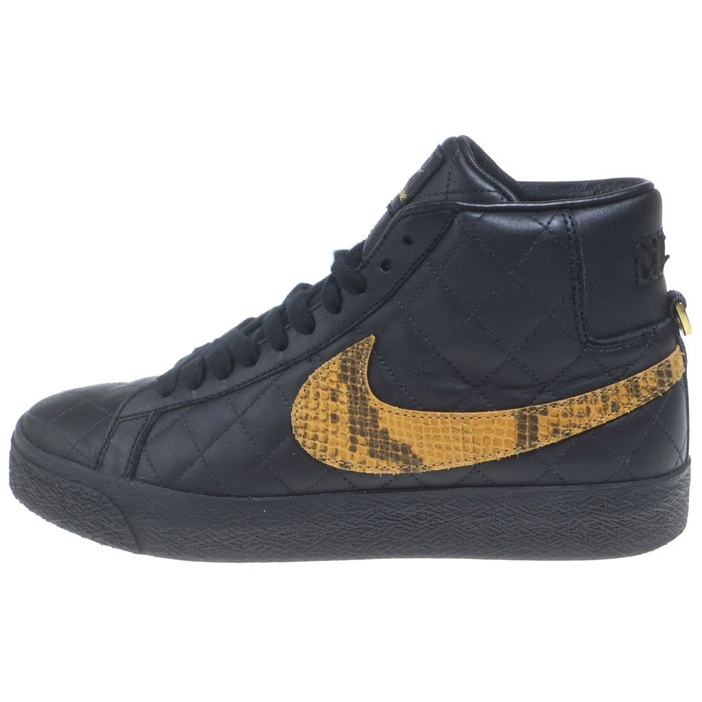 NIKE SB(ナイキエスビー) 22AW ×SUPREME BLAZER MID シュプリーム ブレーザー ミッドカットスニーカー ブラック/イエロー US9/27cm DV5078-001
