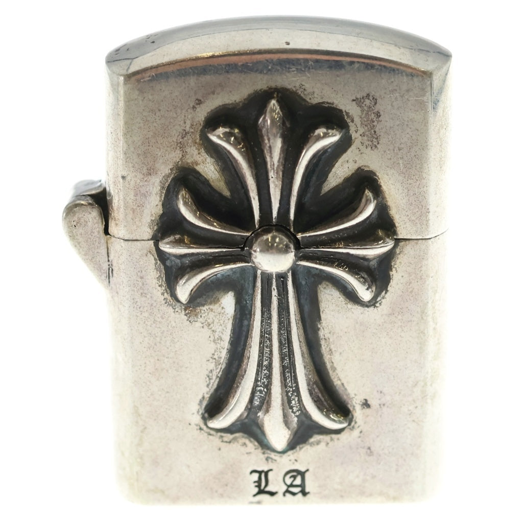 CHROME HEARTS(クロムハーツ) ZIPPO LIGHTERZ-V4 LA限定スモールCHクロスジッポライター シルバー
