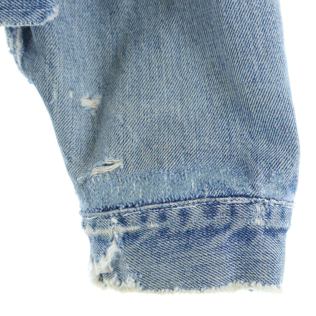 Levi's(リーバイス) 50S VINTAGE 507XX 2nd BIG E セカンド ハギ付き ボタン裏17 紙パッチ ヴィンテージ デニムジャケット インディゴ