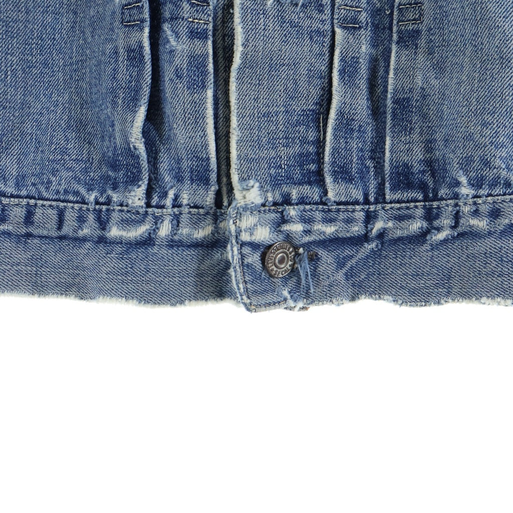 Levi's(リーバイス) 50S VINTAGE 507XX 2nd BIG E セカンド ハギ付き ボタン裏17 紙パッチ ヴィンテージ デニムジャケット インディゴ