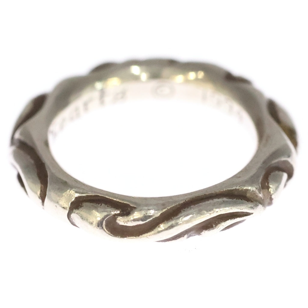 CHROME HEARTS(クロムハーツ) SCRL BAND スクロールバンド リング シルバー BCA351